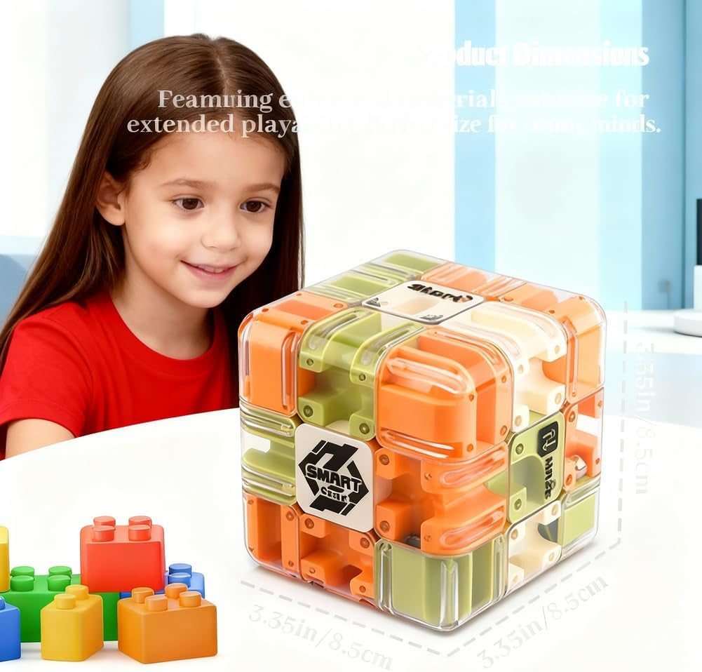 3D Maze Ball on a table