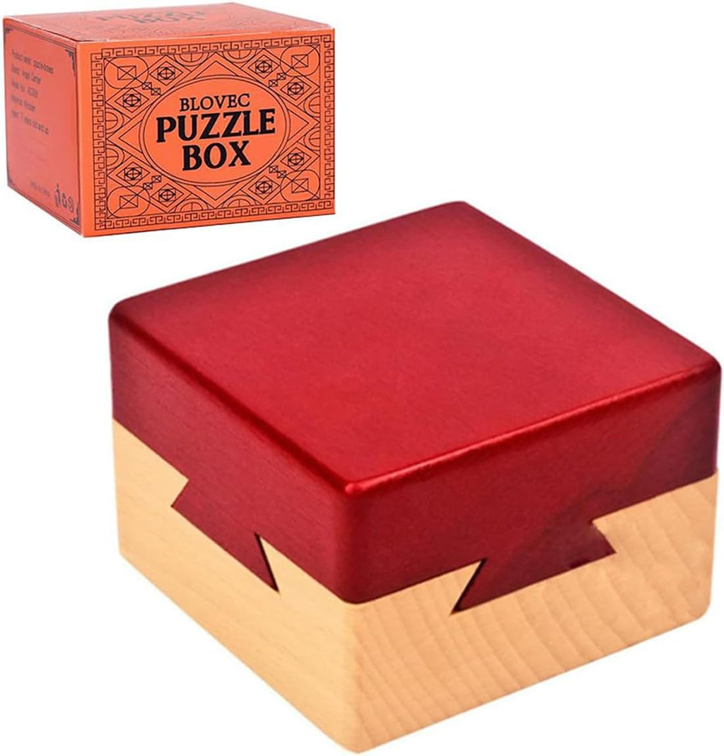 Impossible Dovetail Box wooden puzzle