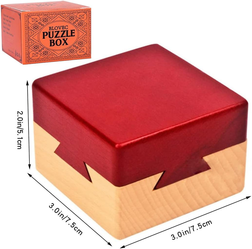 Impossible Dovetail Box wooden puzzle