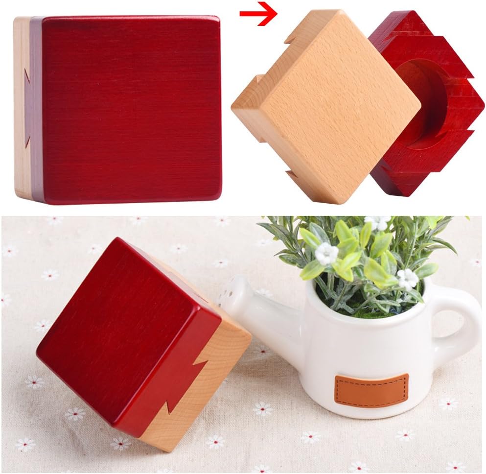 Impossible Dovetail Box wooden puzzle